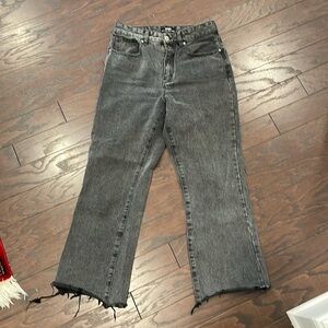 Cotton:On Women’s Bootleg Jeans, US Size 6, Graphite Black Wash